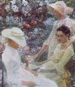 Jan Toorop Three Women with Flowers oil painting picture wholesale